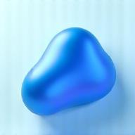 Decorative abstract shape element