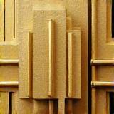 Decorative geometric pattern element